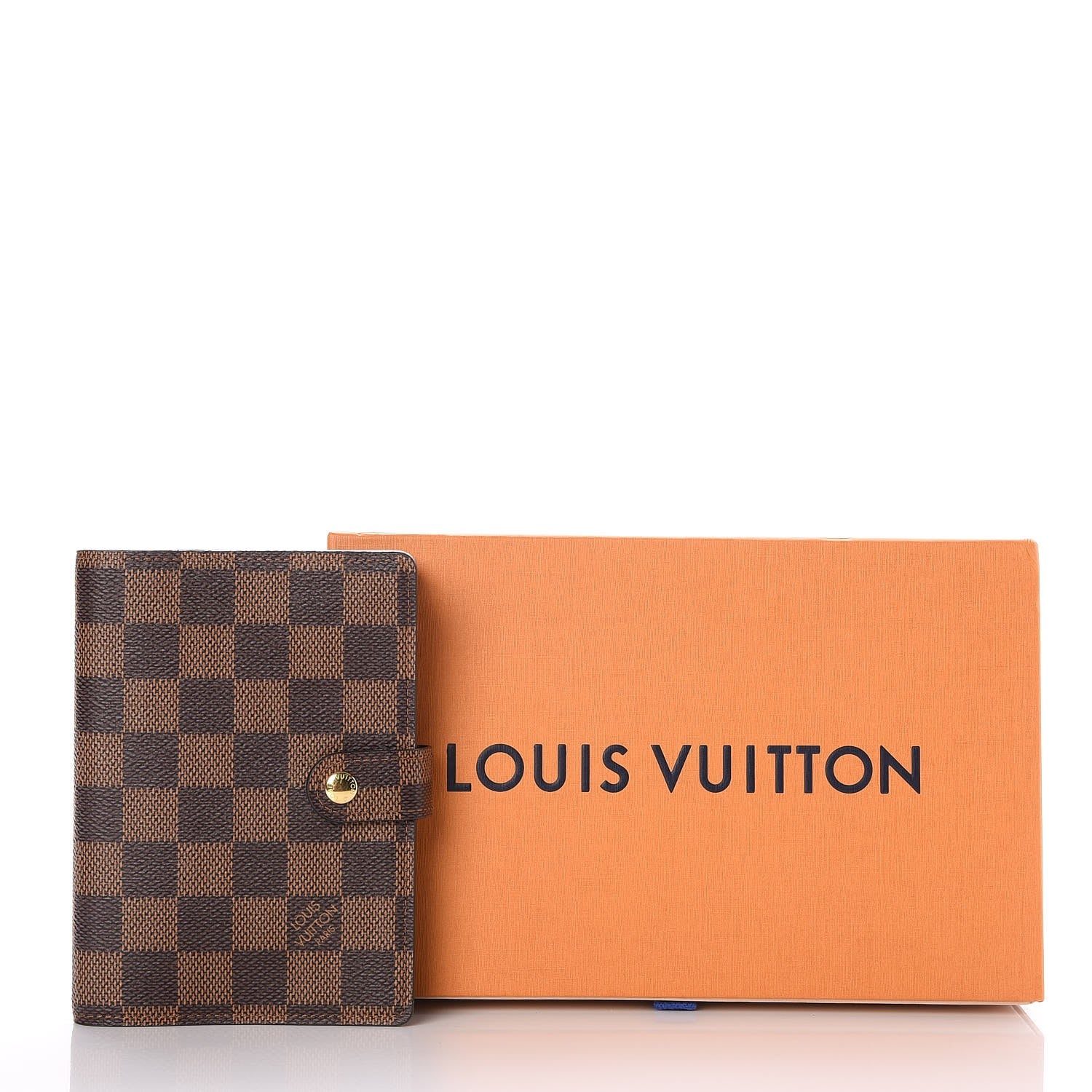 Louis Vuitton Damier Ebene Small Ring Agenda Cover 8 of 8