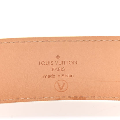 Louis Vuitton Epi Belt 90 36 Ivory 3 of 8