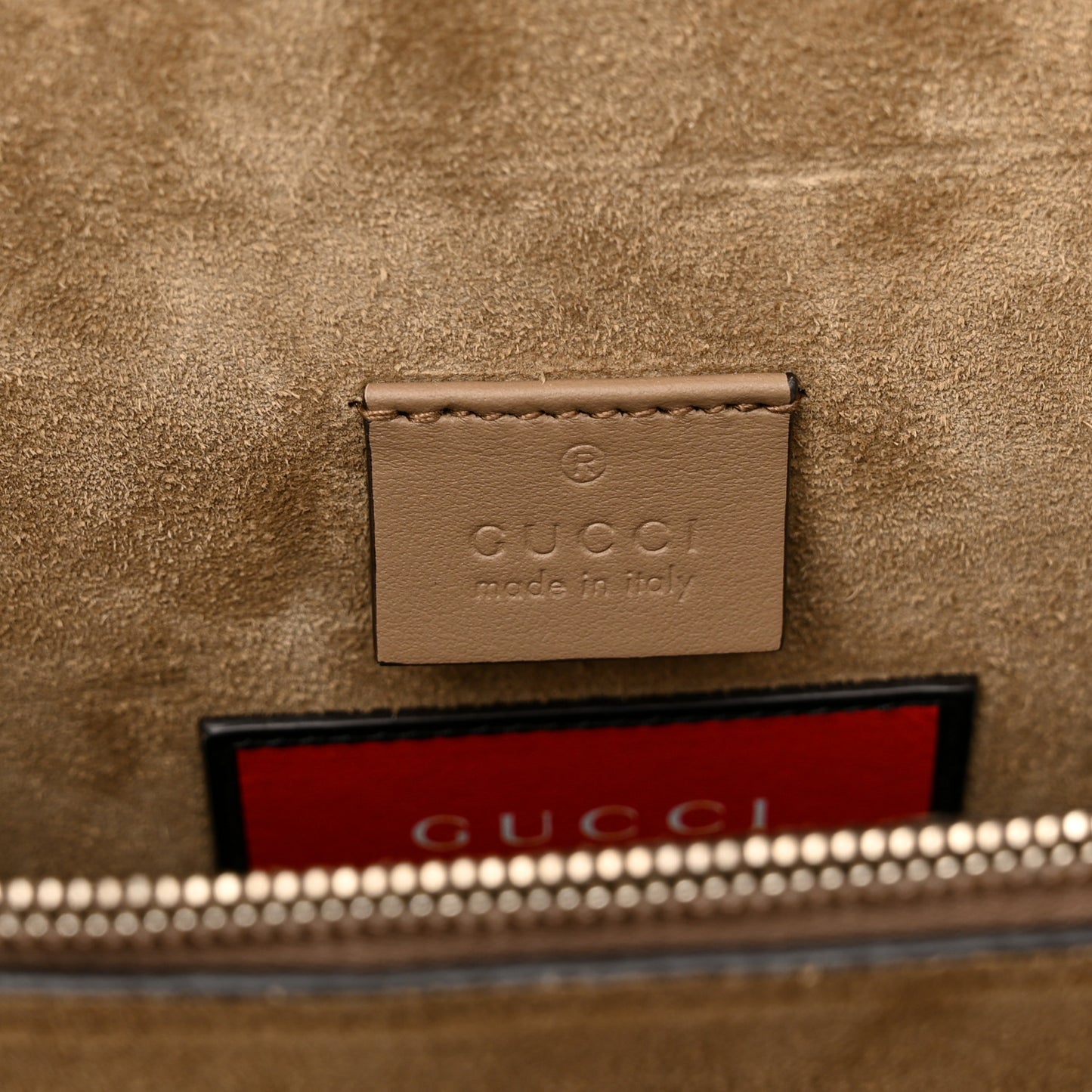 GG Supreme Monogram Lightning Embroidered Medium Dionysus Shoulder Bag Beige