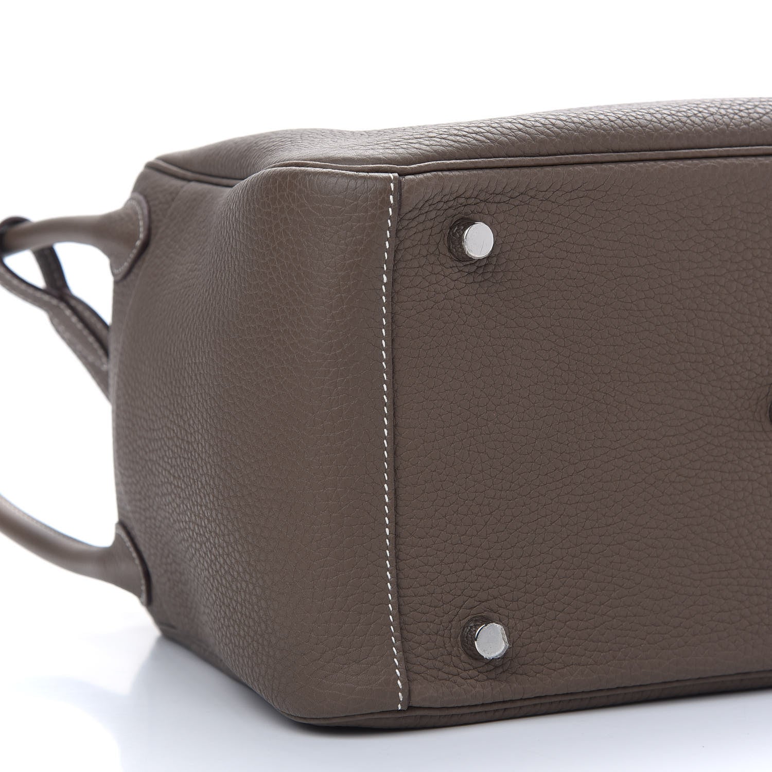 Hermes Taurillon Clemence Lindy 30 Etoupe 8 of 9