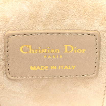 Christian Dior Lambskin Cannage Micro Lady Dior Vanity Case Beige 6 of 12