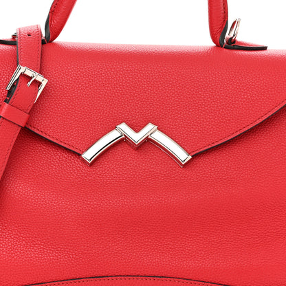 Moynat Taurillon Blush Calfskin Gabby MM Red 8 of 10
