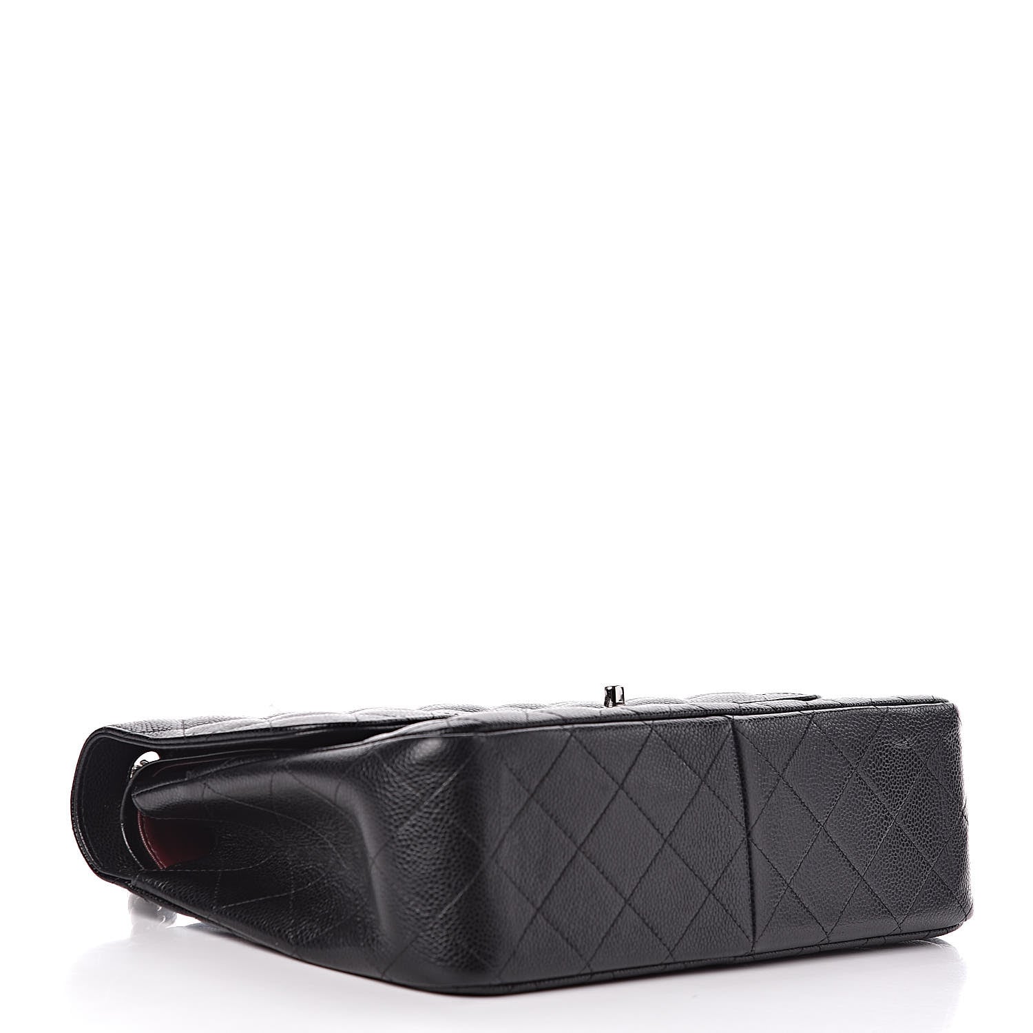 Chanel Caviar Quilted Jumbo Double Flap Black 4 of 12