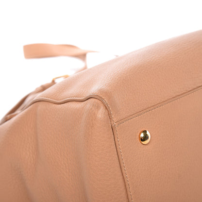 Versace Deerskin Large Signature Tote Camel 12 of 17