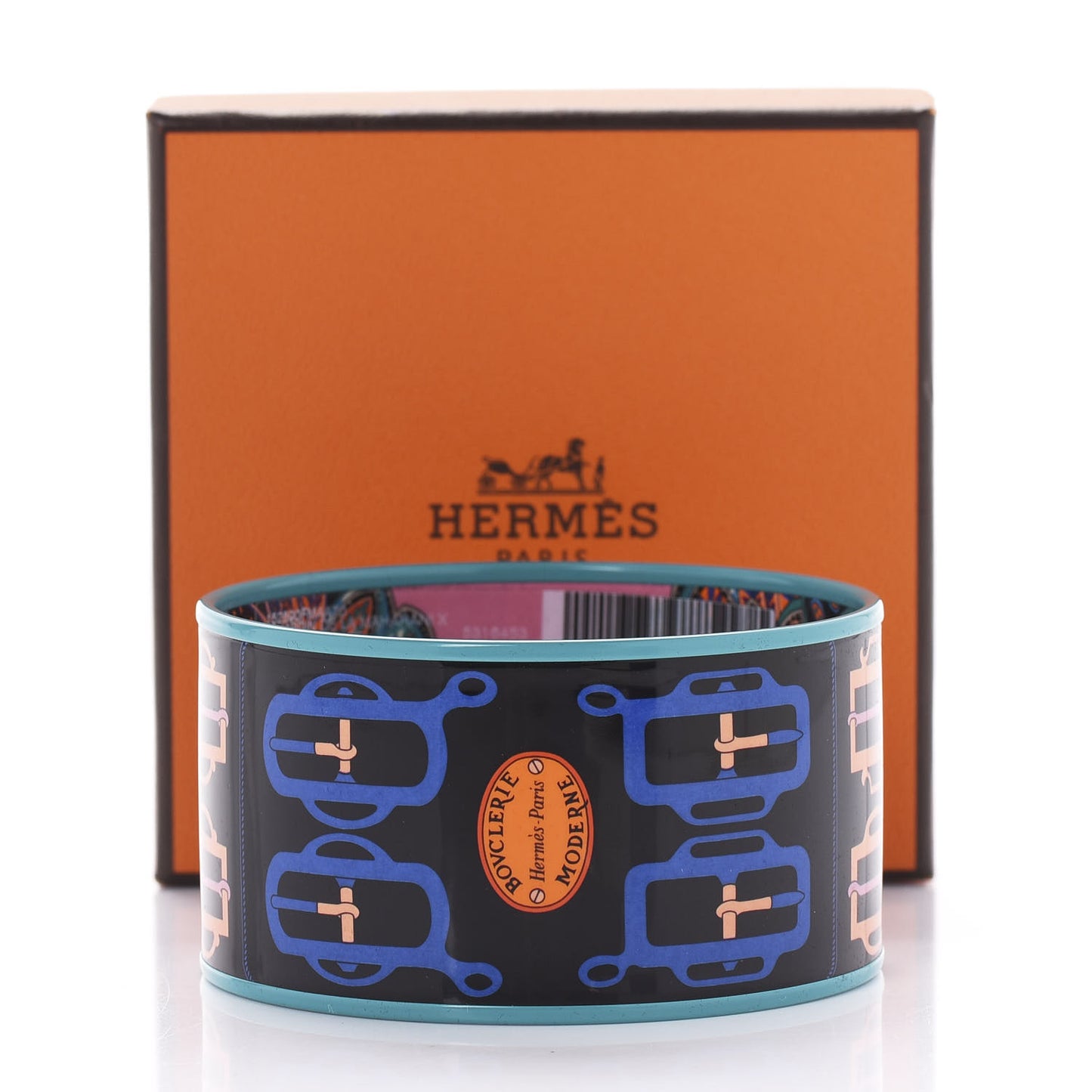 Enamel Printed Le Jardin De La Maharani Extra Wide Bracelet 70 Graffitis Craft
