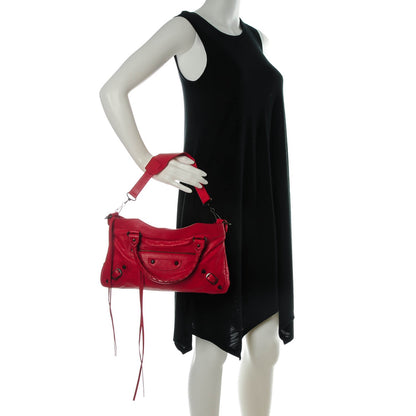 Balenciaga Agneau Classic Hardware First Rouge Coquelicot 2 of 7