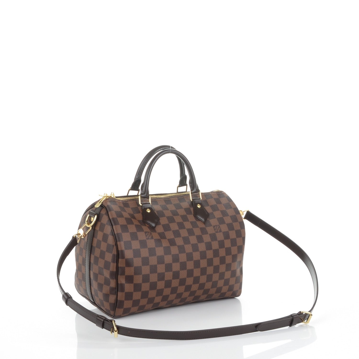 Louis Vuitton Damier Ebene Speedy Bandouliere 30 3 of 8