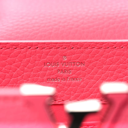 Louis Vuitton Taurillon Capucines Mini Fluo Pink 6 of 8