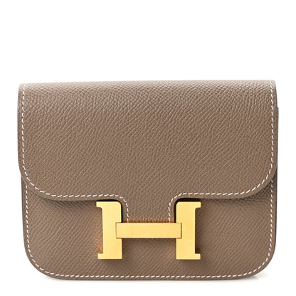 Hermes Epsom Constance Slim Wallet Etoupe 8 of 11
