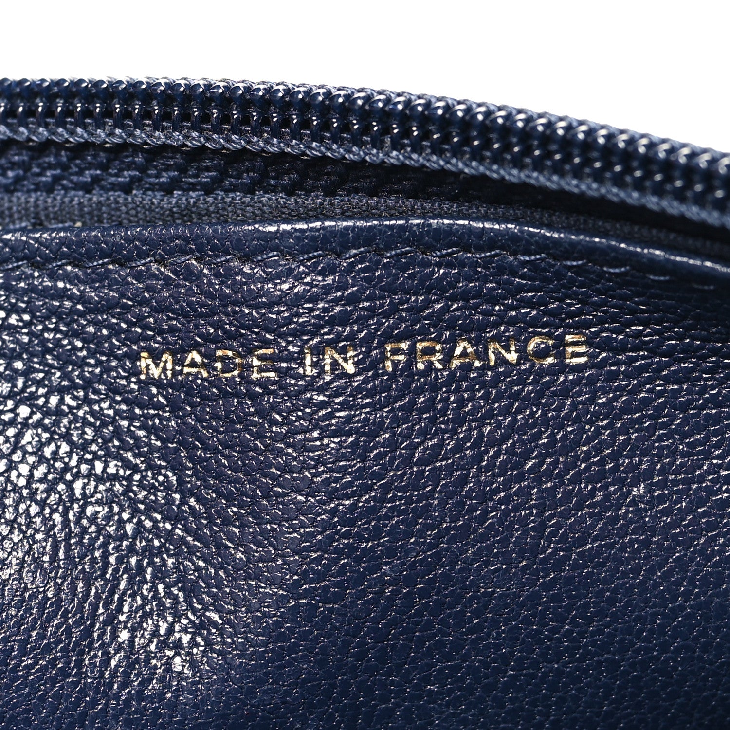Chanel Sheepskin Quilted Mademoiselle Vintage Wallet On Chain WOC Navy 7 of 12