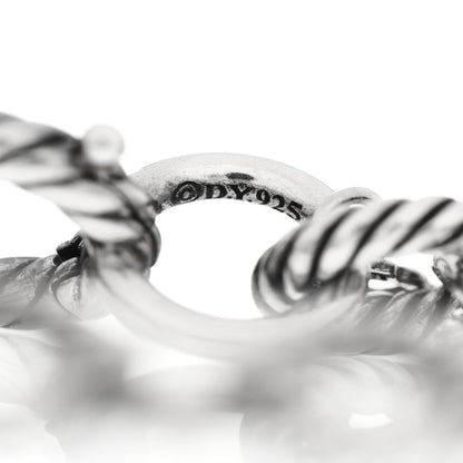 David Yurman Sterling Silver 10mm Medium Oval Link Bracelet 4 of 4