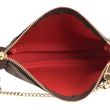 Louis Vuitton Damier Ebene Mini Pochette Accessories 5 of 8