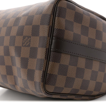 Louis Vuitton Damier Ebene Speedy Bandouliere 25 9 of 10