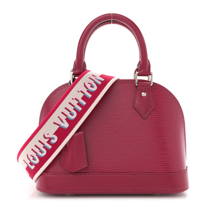 Louis Vuitton Epi Jacquard Alma BB Raspberry 1 of 10