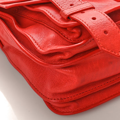 Proenza Schouler Lambskin PS1 Pouch Messenger Deep Coral 8 of 14