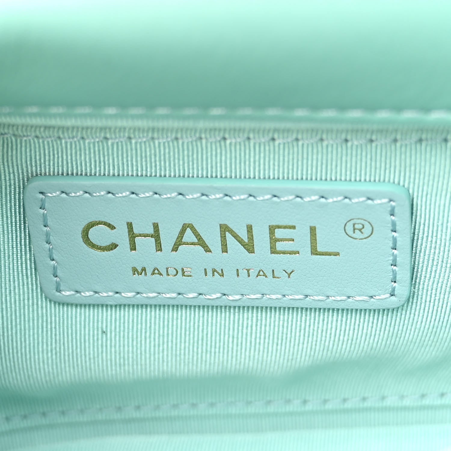 Chanel Calfskin Quilted Top Handle Flap Light Blue 6 of 10