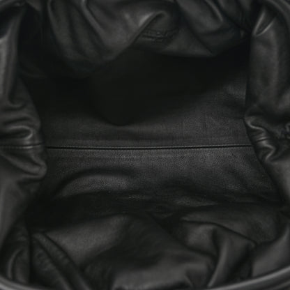 Bottega Veneta Smooth Butter Calf The Pouch Oversized Clutch Black 5 of 8