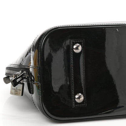 Louis Vuitton Vernis Alma PM Noir Magnetique 10 of 13