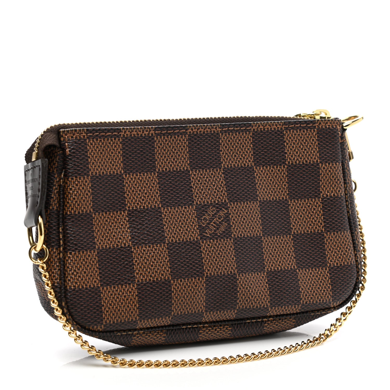 Louis Vuitton Damier Ebene Mini Pochette Accessories 3 of 7