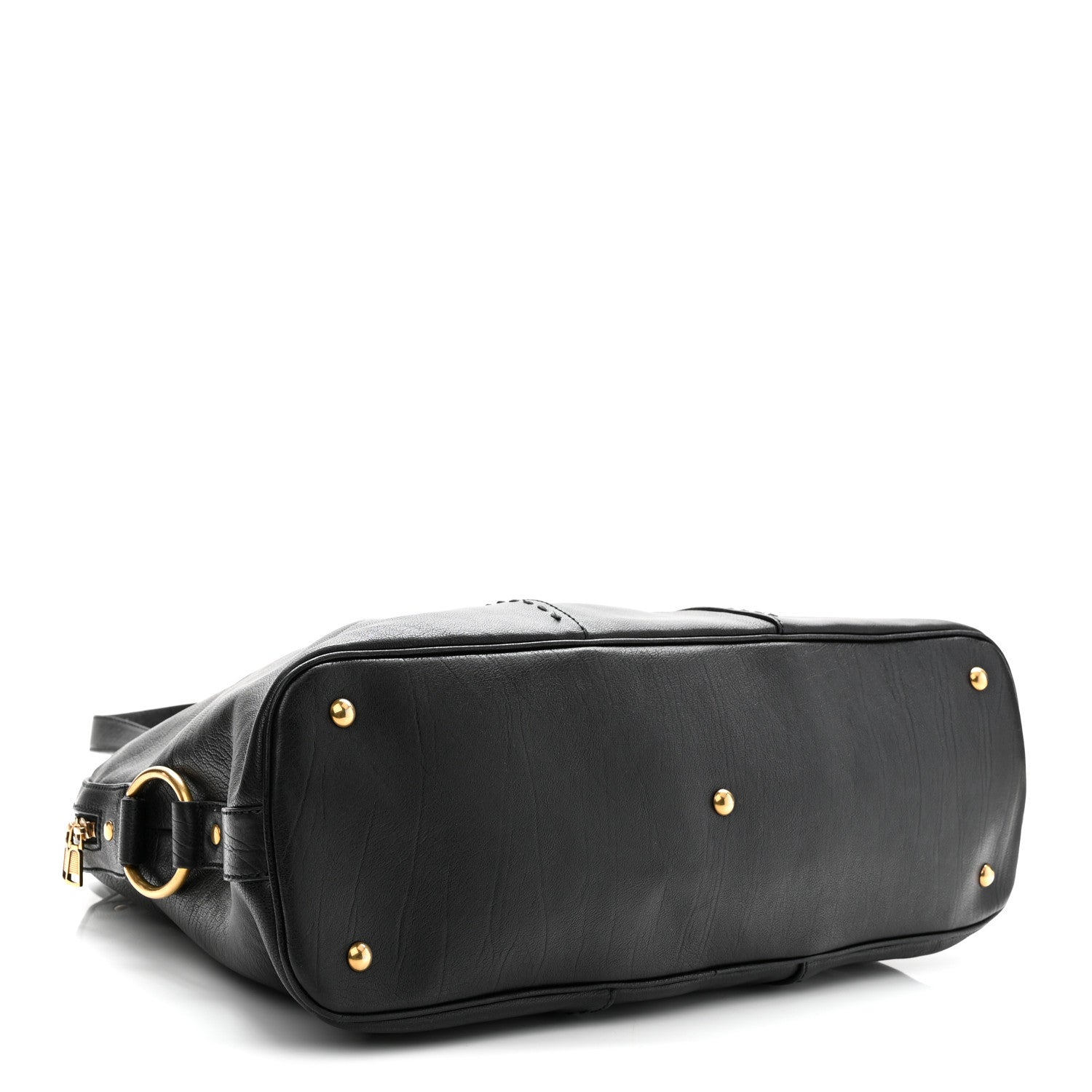 Saint Laurent Calfskin Oversized Muse Black 4 of 10