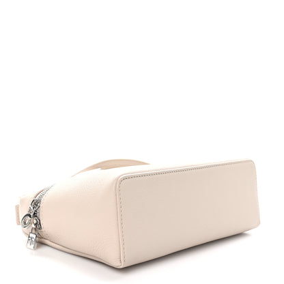 Loro Piana Grained Calfskin L19 Extra Pocket Pouch Light Travertine 4 of 10