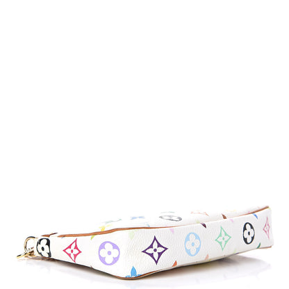 Louis Vuitton Monogram Multicolor Pochette Accessories White 4 of 14