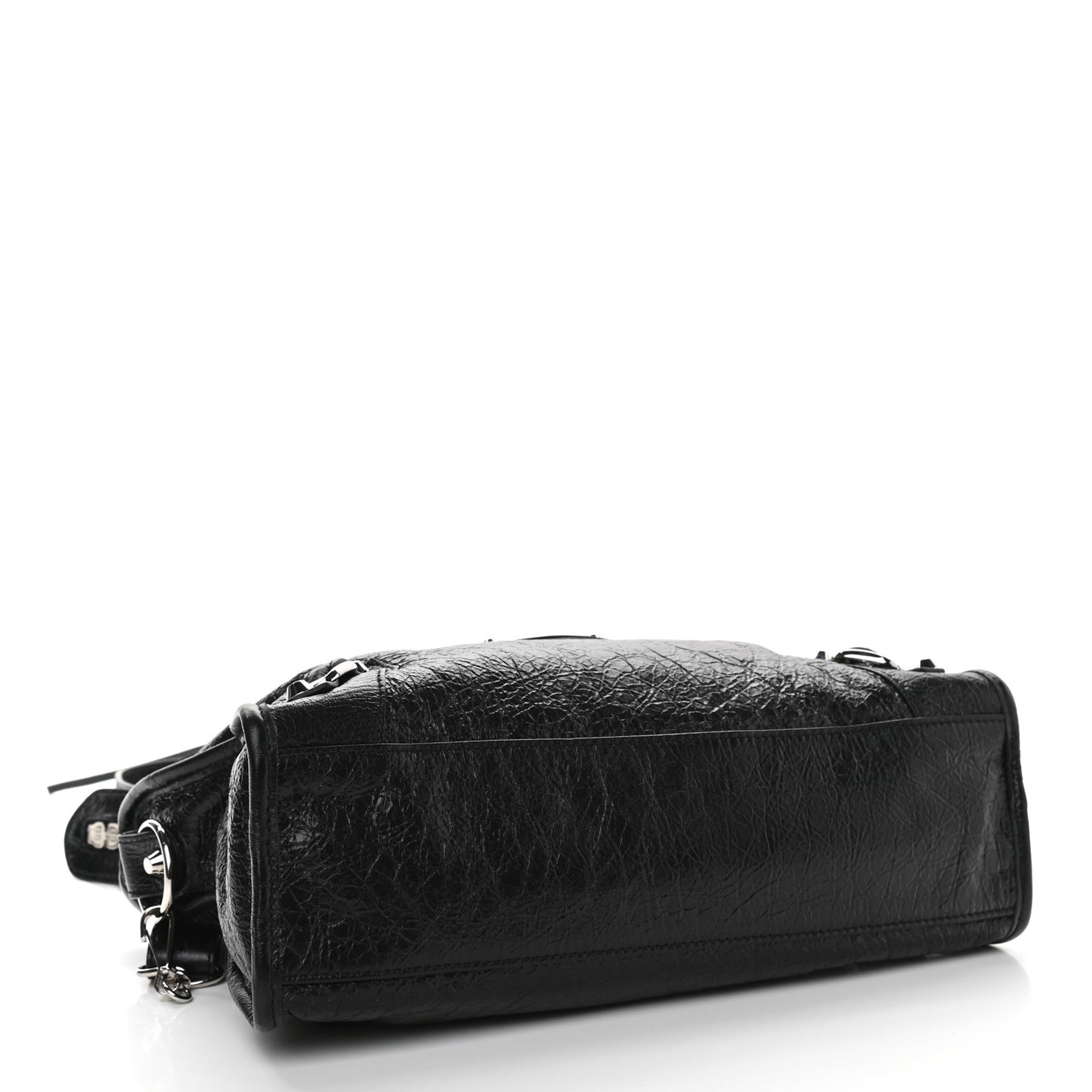 Agneau Classic Silver Hardware S City Black