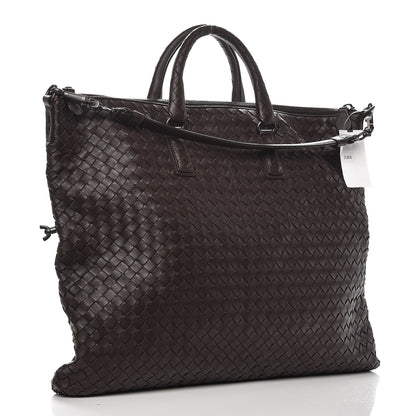 Bottega Veneta Nappa Intrecciato Medium Convertible Tote Ebano 3 of 8