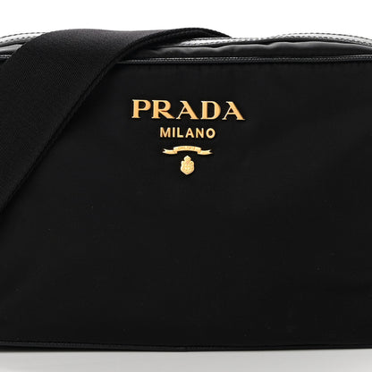 Prada Tessuto Nylon Soft Calf Camera Bag Black 9 of 12