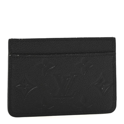 Louis Vuitton Empreinte Card Holder Black 3 of 9