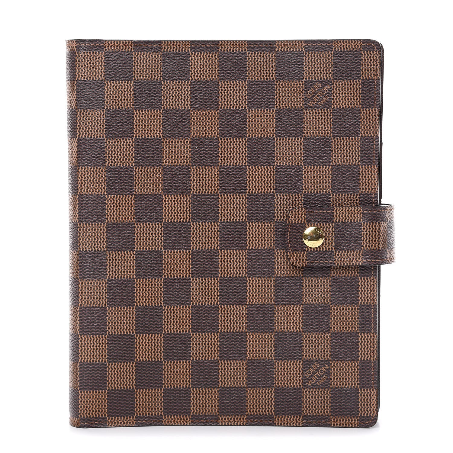 Louis Vuitton Damier Ebene Large Ring Agenda Cover 1 of 9