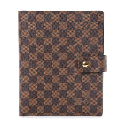 Louis Vuitton Damier Ebene Large Ring Agenda Cover 1 of 9