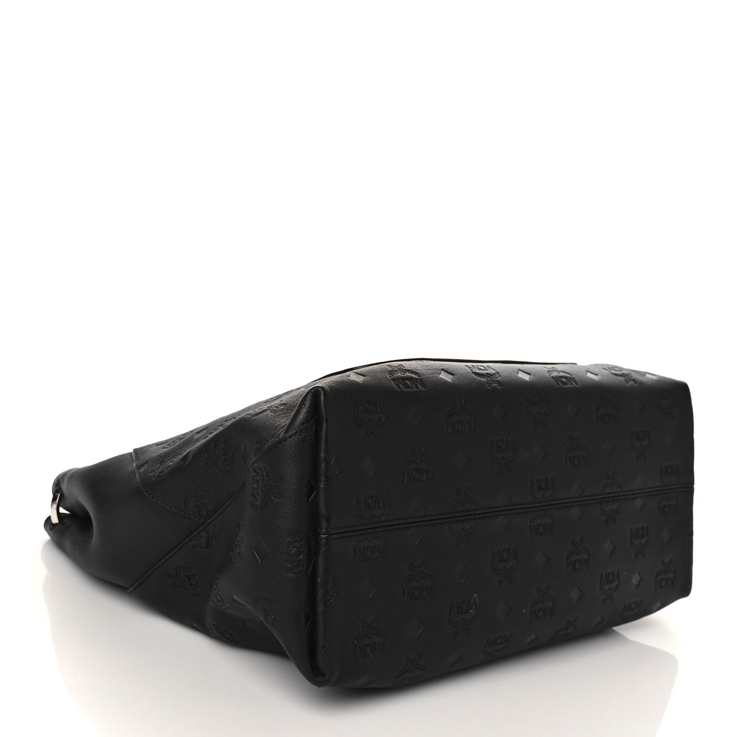 MCM Calfskin Ottomar Large Klara Hobo Black 3 of 5