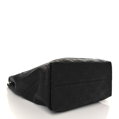 MCM Calfskin Ottomar Large Klara Hobo Black 3 of 5