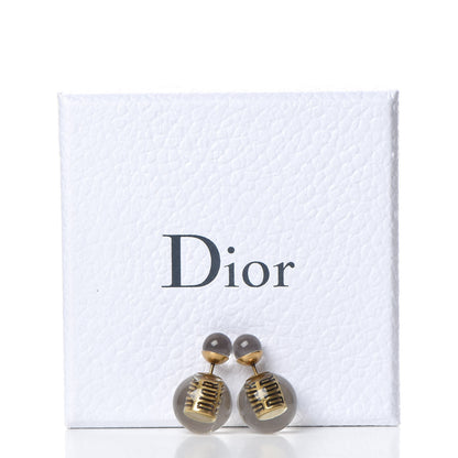 Christian Dior Mise En Dior Tribal Earrings Transluscent Gold 5 of 5