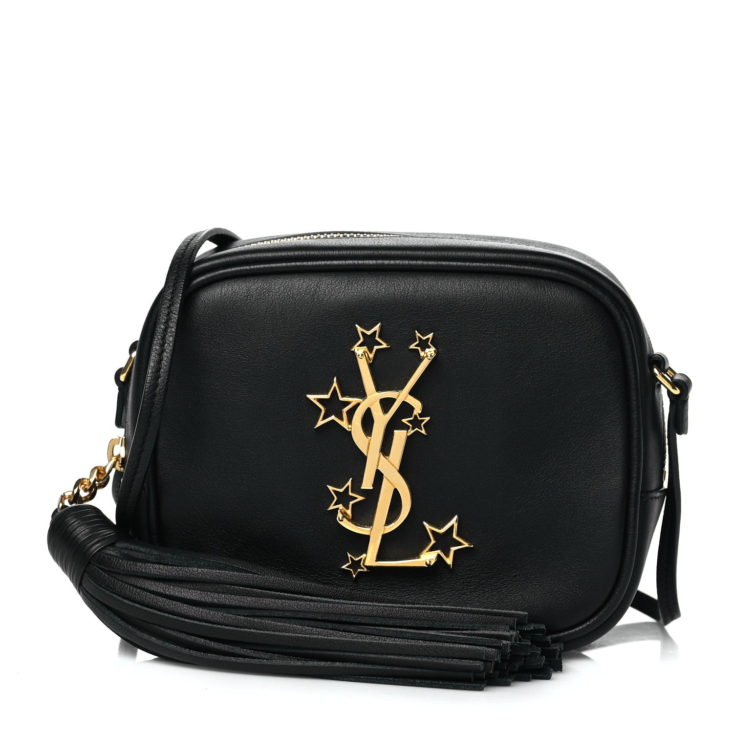 Saint Laurent Nappa Star Monogram Blogger Bag Black 1 of 10