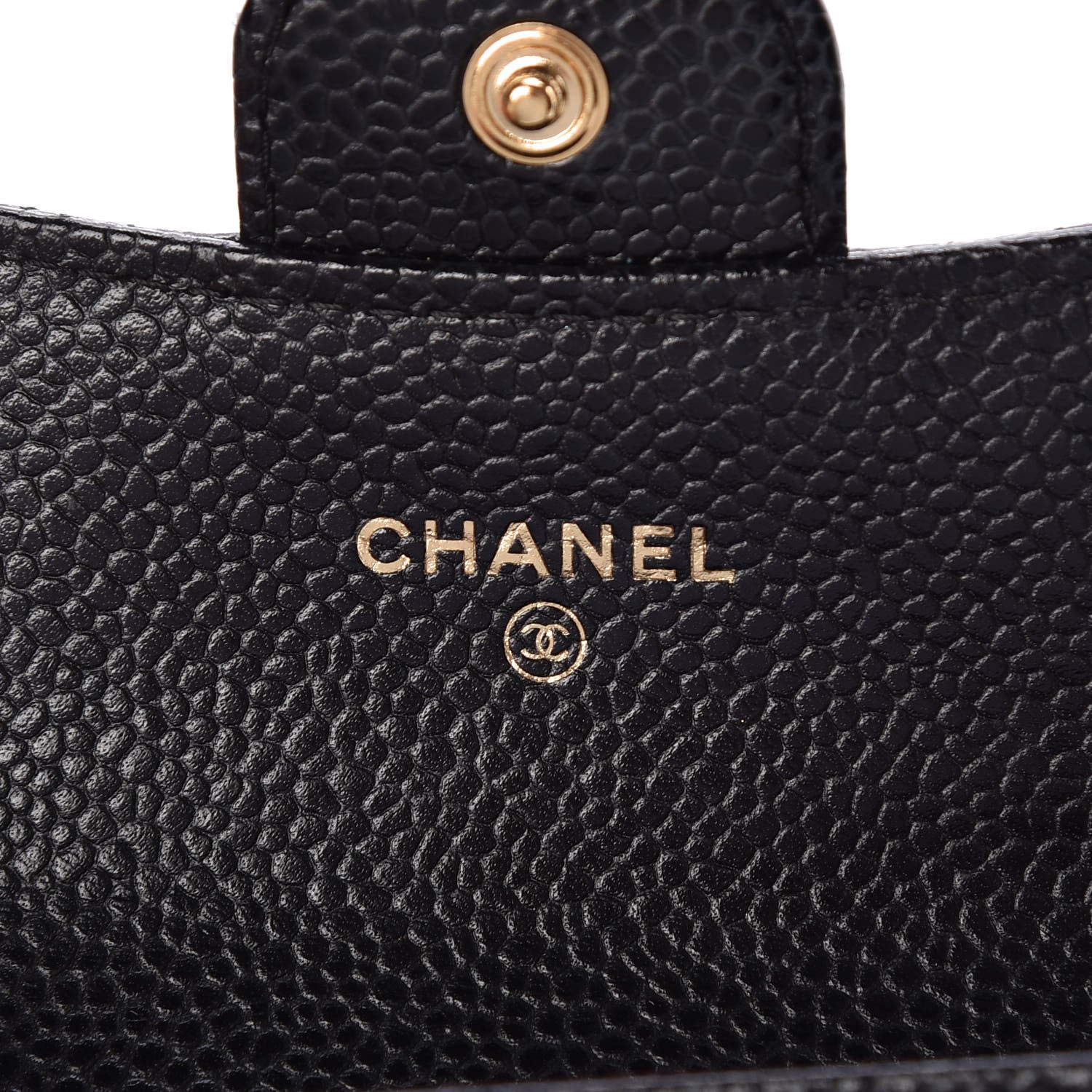 Chanel Caviar Quilted Flap Card Holder Black 6 of 9