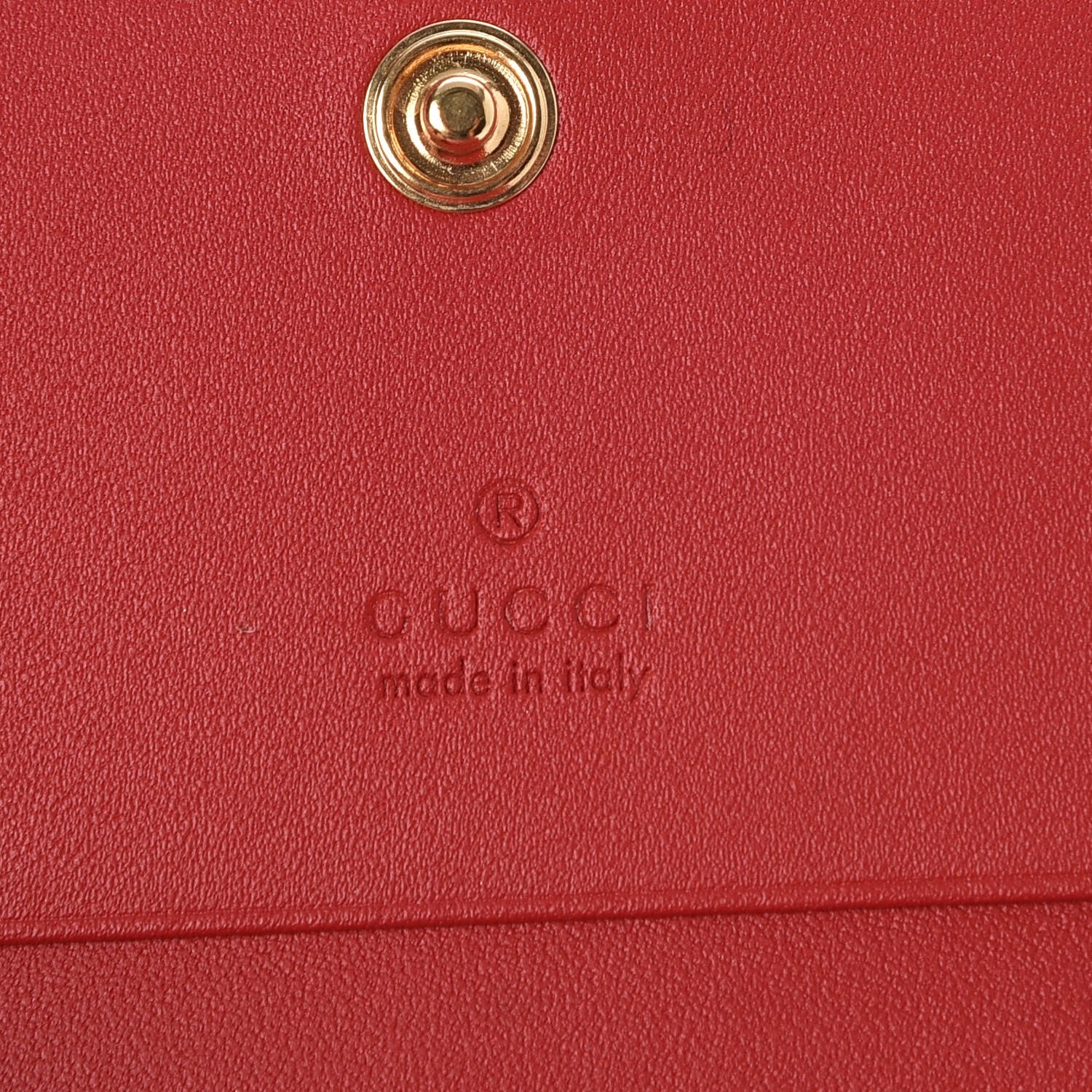 Gucci GG Supreme Monogram Blooms Card Case Beige Blue Navy Hibiscus Red 6 of 8