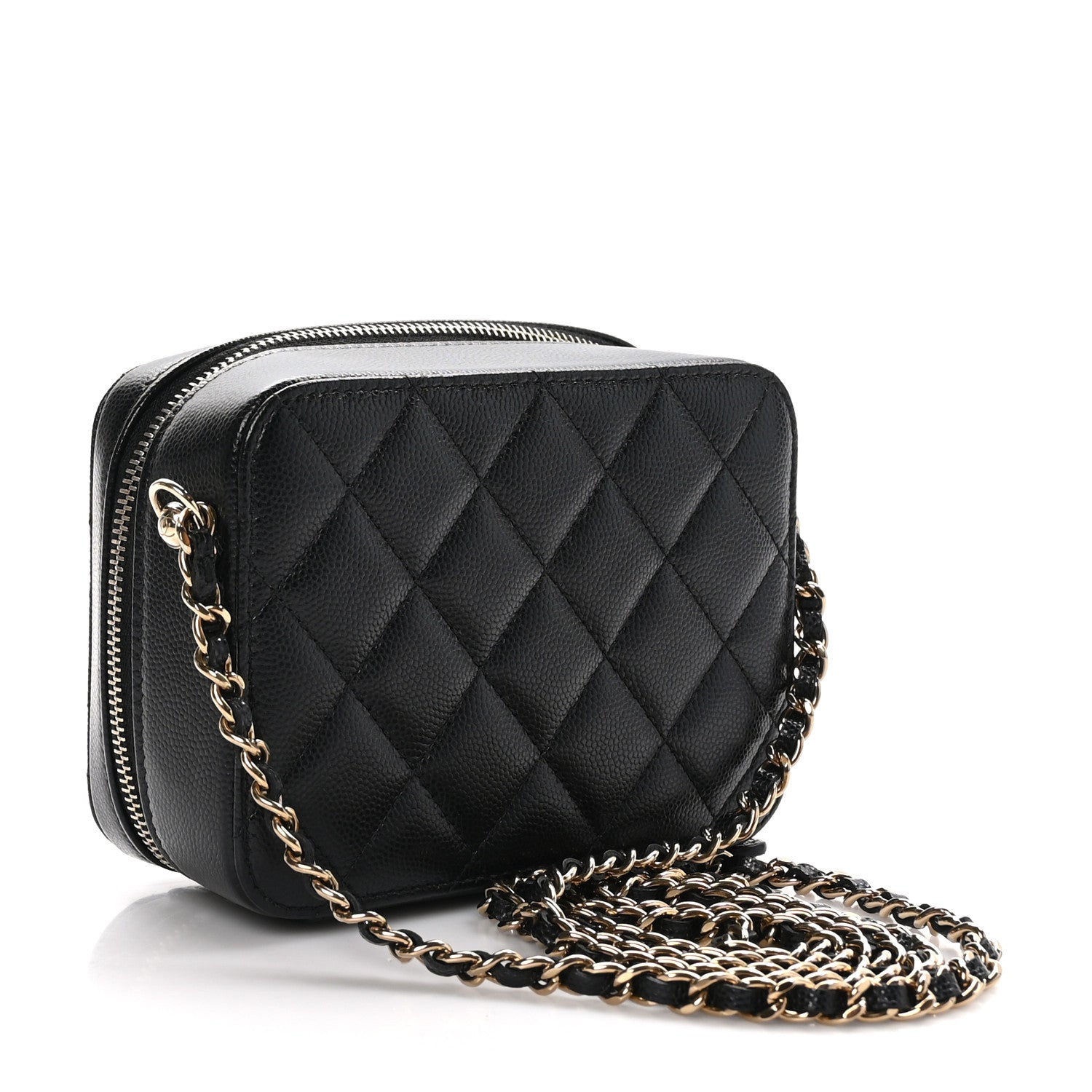 Chanel Caviar Quilted Camera Bag Black 3 of 10