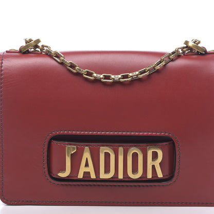 Christian Dior Calfskin J'Adior Chain Flap Bag Red 11 of 11