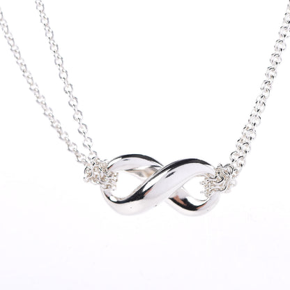Tiffany Sterling Silver Figure 8 Pendant Necklace 4 of 6