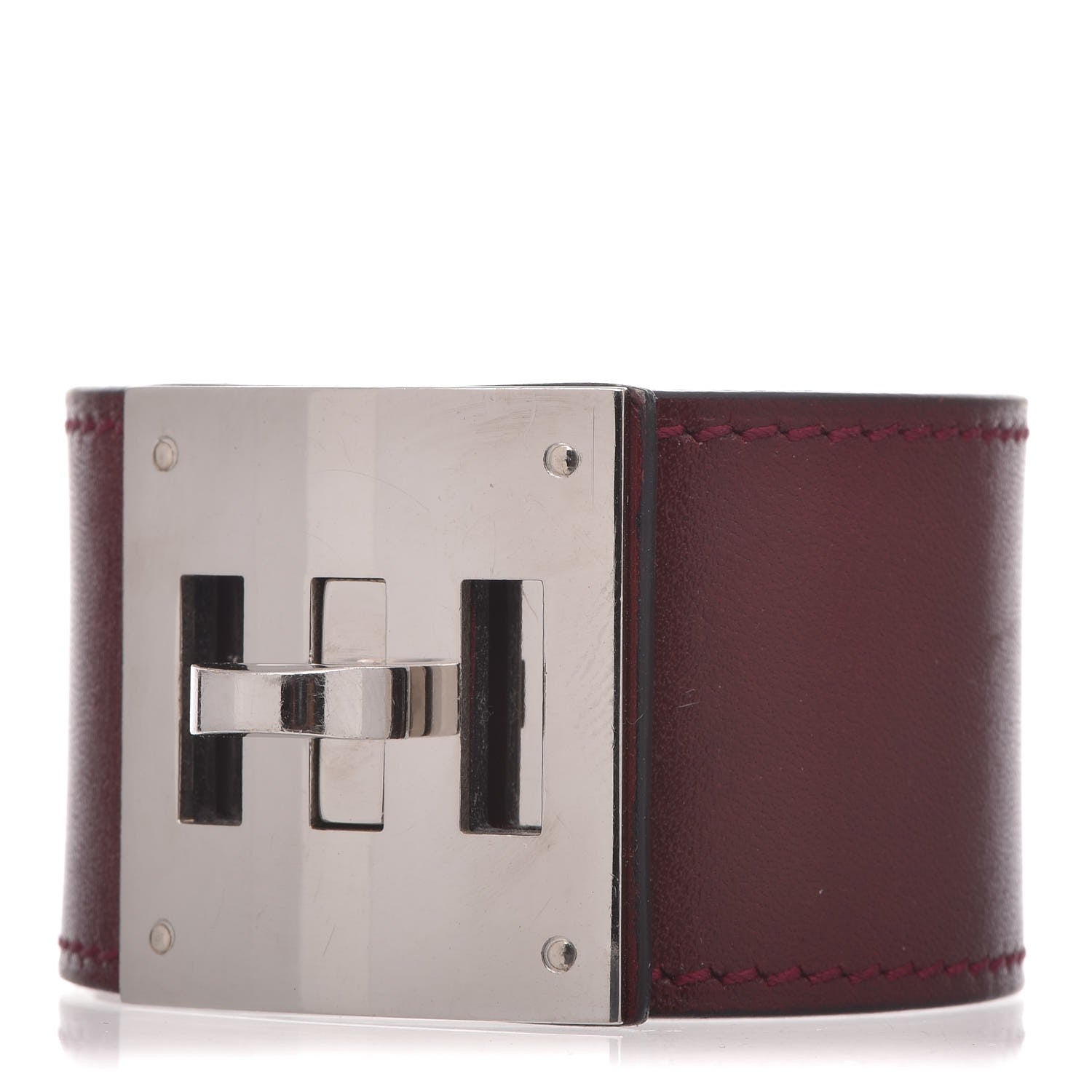 Hermes Box Kelly Dog Bracelet Rouge H 1 of 5