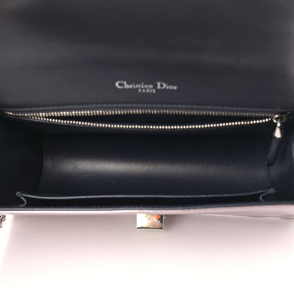Christian Dior Metallic Patent Micro-Cannage Medium Diorama Flap Bag Pink 5 of 11