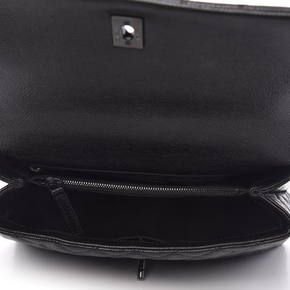 Chanel Caviar Quilted Small Coco Handle Flap So Black 5 of 11