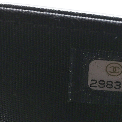 Chanel Calfskin Chain 20s Signe Wallet on Chain WOC Black 6 of 11