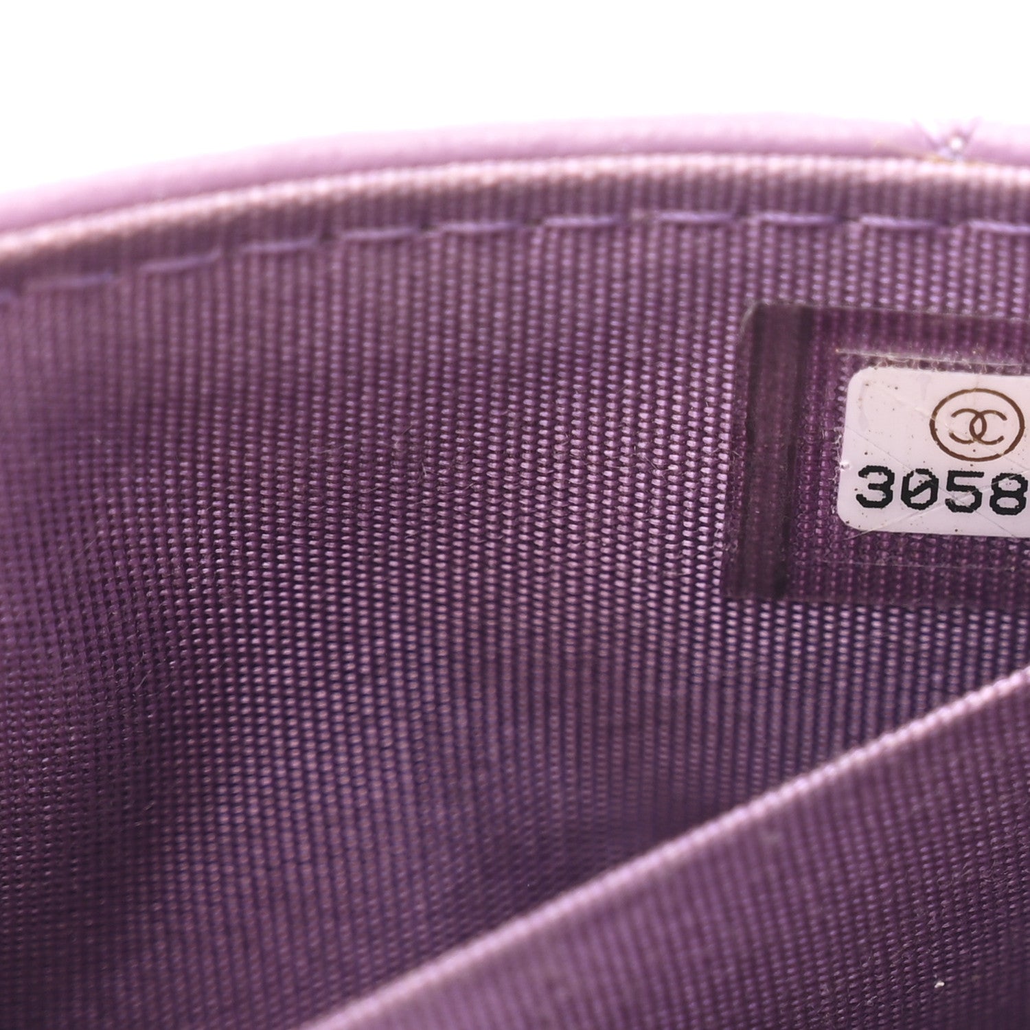 Chanel Shiny Lambskin Quilted Extra Mini Flap Purple 7 of 12