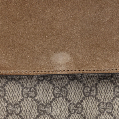 Gucci GG Supreme Monogram Medium Dionysus Shoulder Bag Taupe 15 of 16