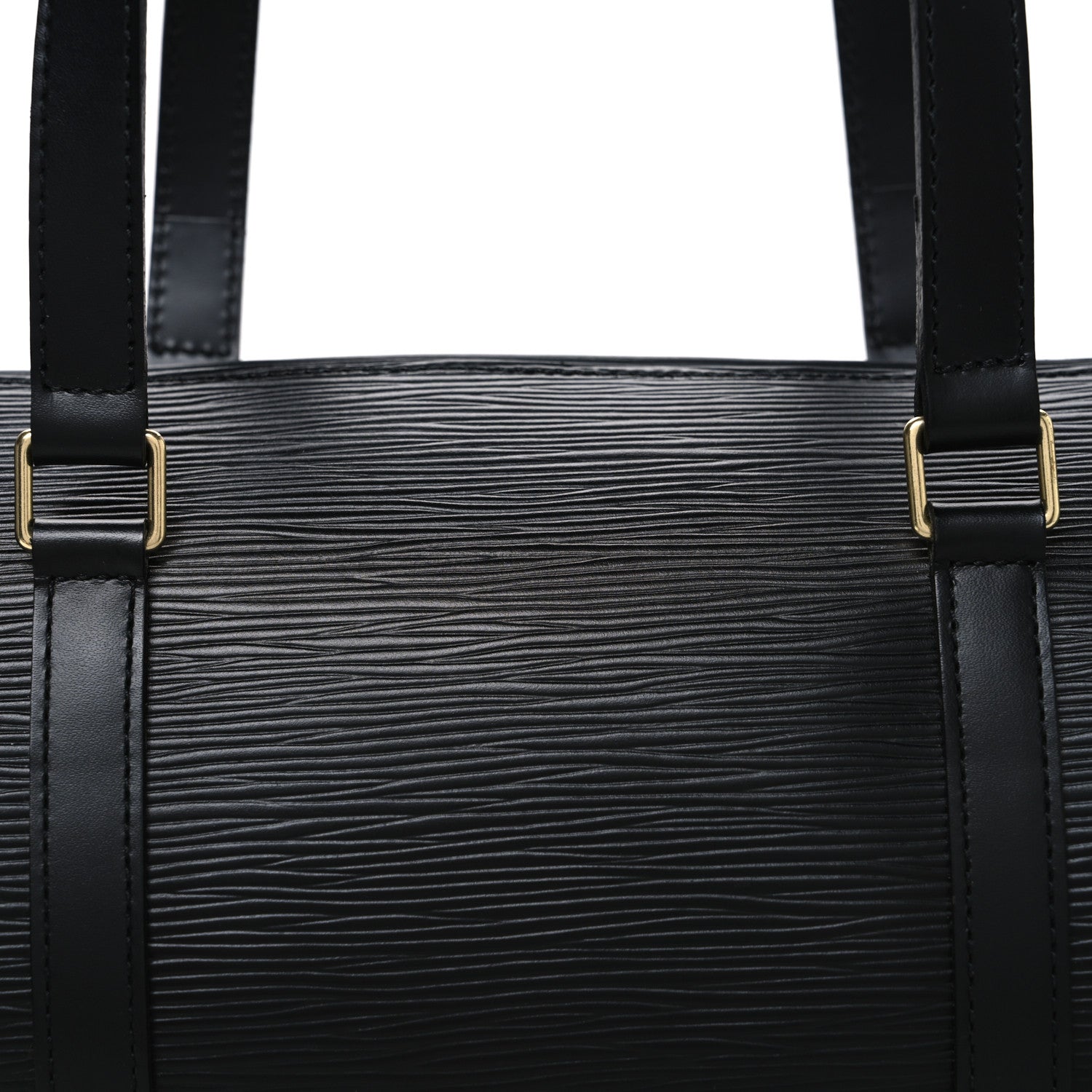 Louis Vuitton Epi Soufflot Black 9 of 11