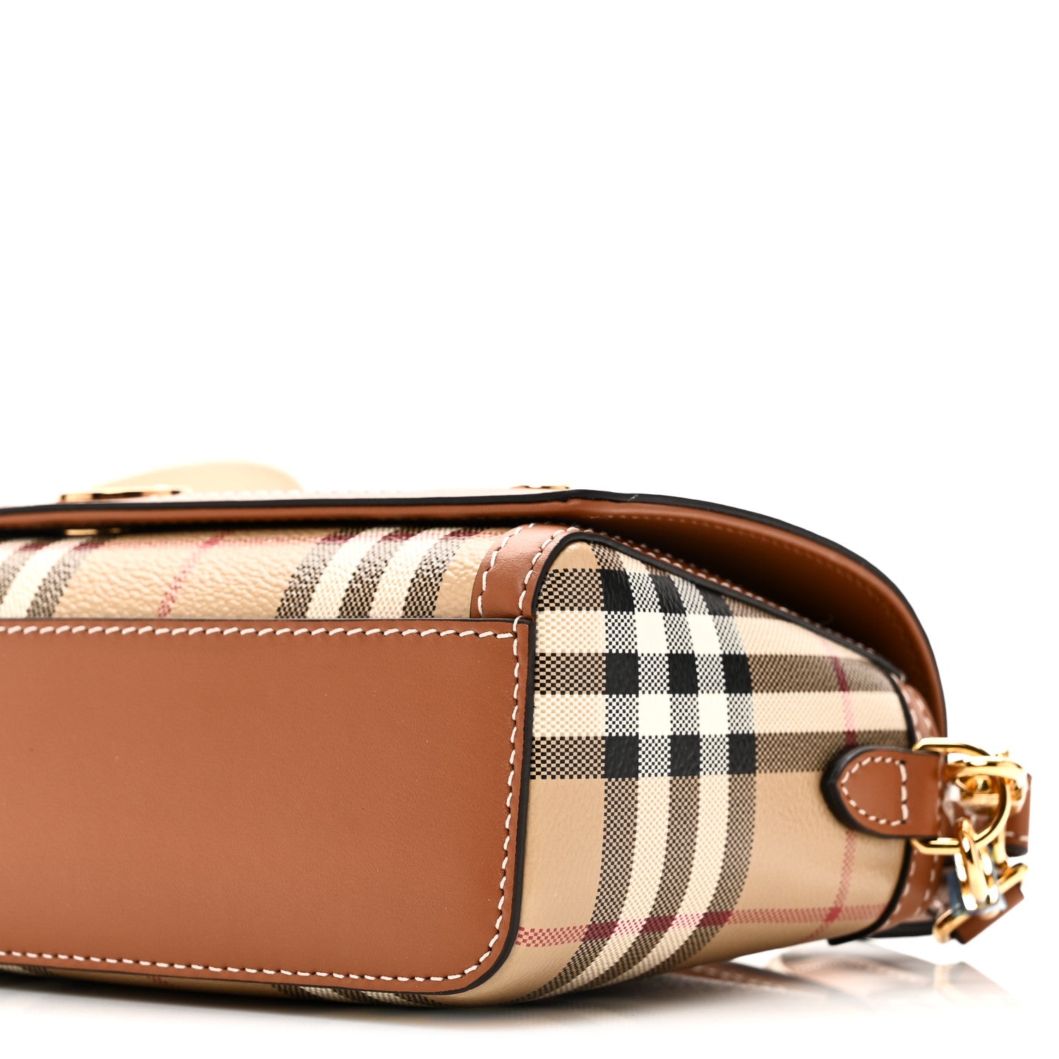 Burberry 80㎝　4点セット Burberry Coated Canvas Calfskin Vintage Check Small Note Crossbody