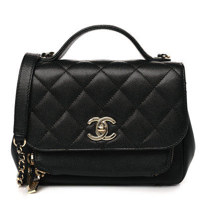 Chanel Caviar Quilted Small Business Affinity Flap Black 1 of 11